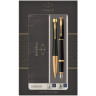 Набор ручек PARKER URBAN CORE - MUTED BLACK GT, ручка перьевая + ручка шариковая CW2093381